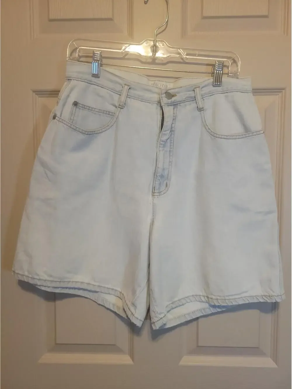 Light Wash Denim Shorts